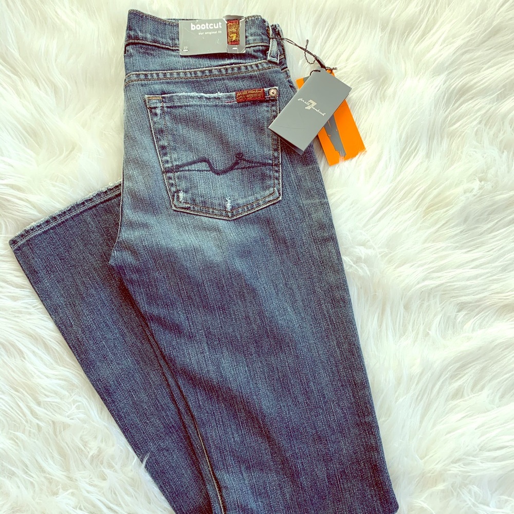 NWT 7 For All Mankind Boot Cut Jeans